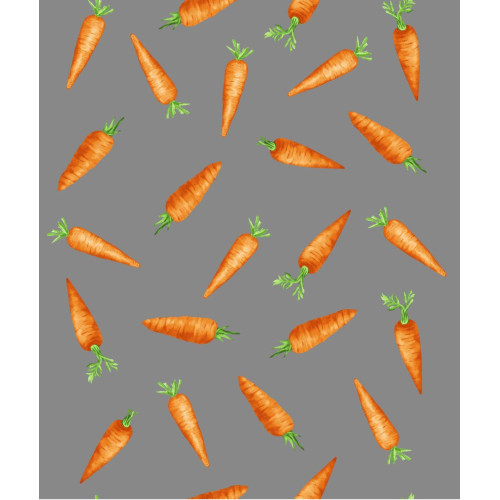 Полотно вафельное 50 см 29126-3 Морковки